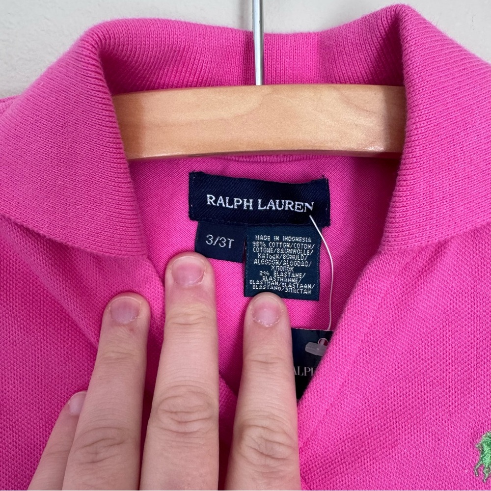 Ralph Lauren hot pink dress size 3T - Picture 2 of 4